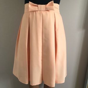Peach skirt